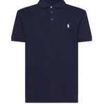 Polo in cotone con logo 710941439 038 POLO RALPH LAUREN 