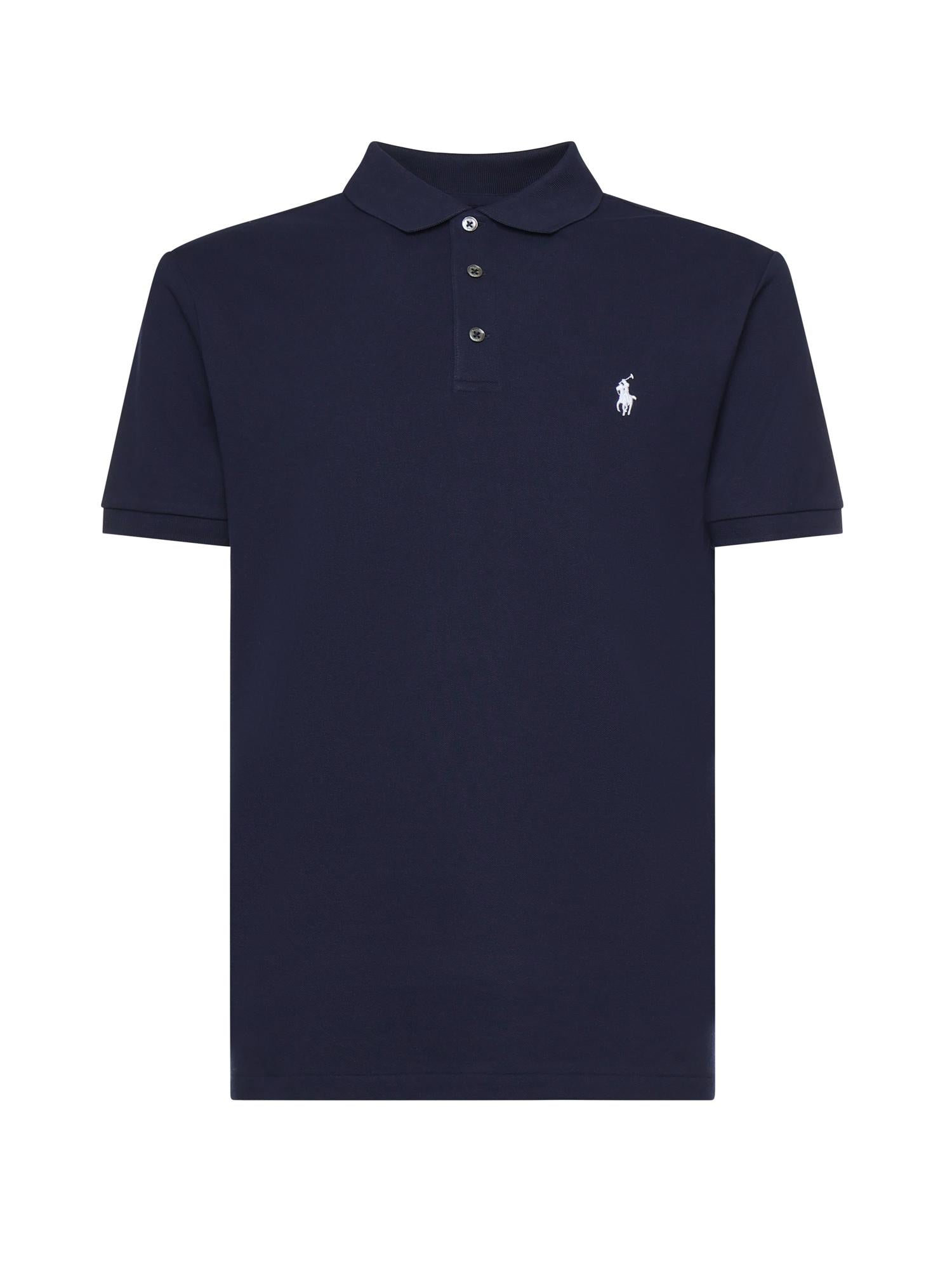 Polo in cotone con logo 710941439 038 POLO RALPH LAUREN 