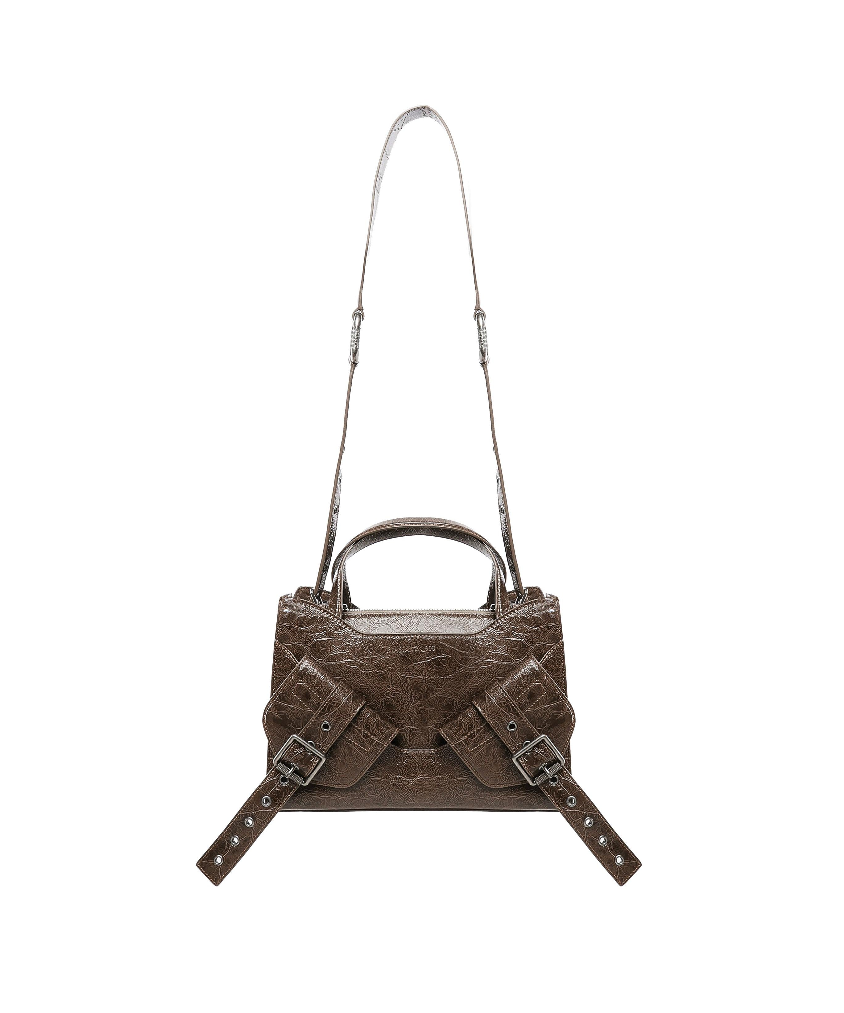 Borsa tracolla crossbody Y2K.003 FBBP70003WSH -GRIGIO/SILV ANT BIASIA 