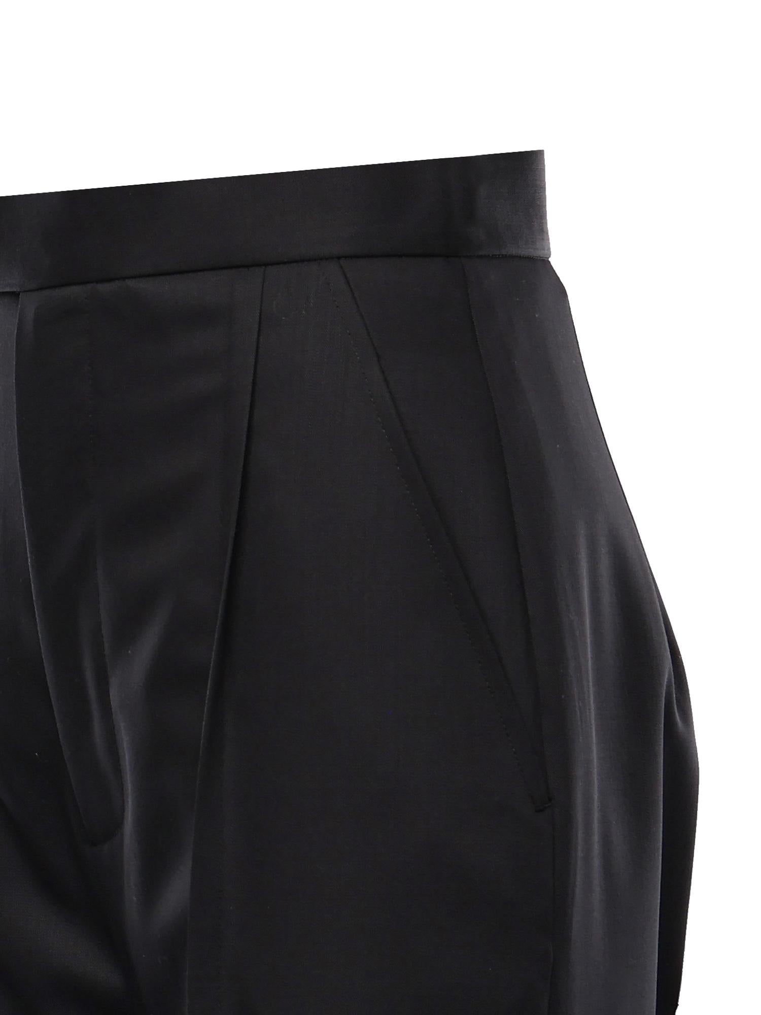 Pantalone a gamba svasata in lana 1F01001A W01CLN401 VIVIENNE WESTWOOD 