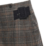 Minigonna consolata in check 106076 A2ZZPIP PINKO 