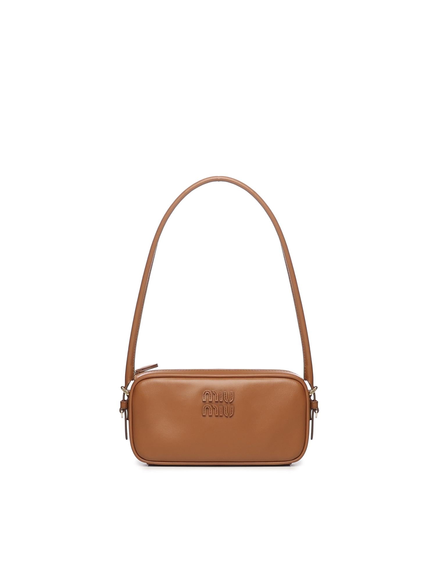 Pouch in pelle 5NE024 AF8WF0046 MIU MIU 