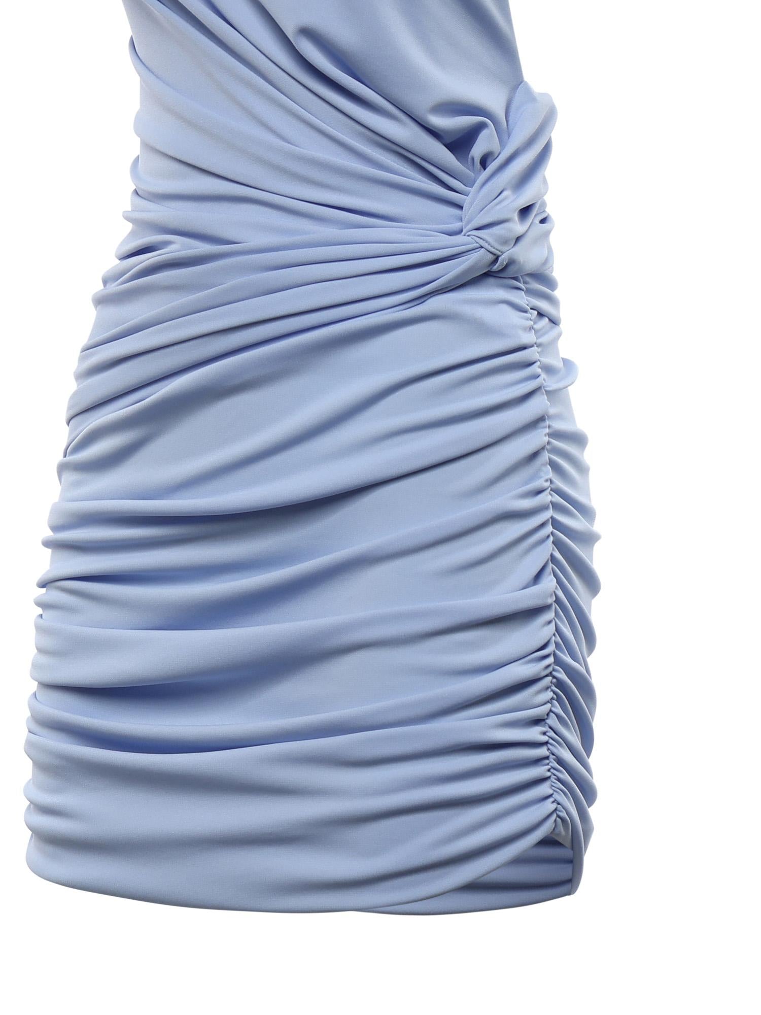 Miniabito Stella in jersey T190116A TJP073CIELO THE ANDAMANE 