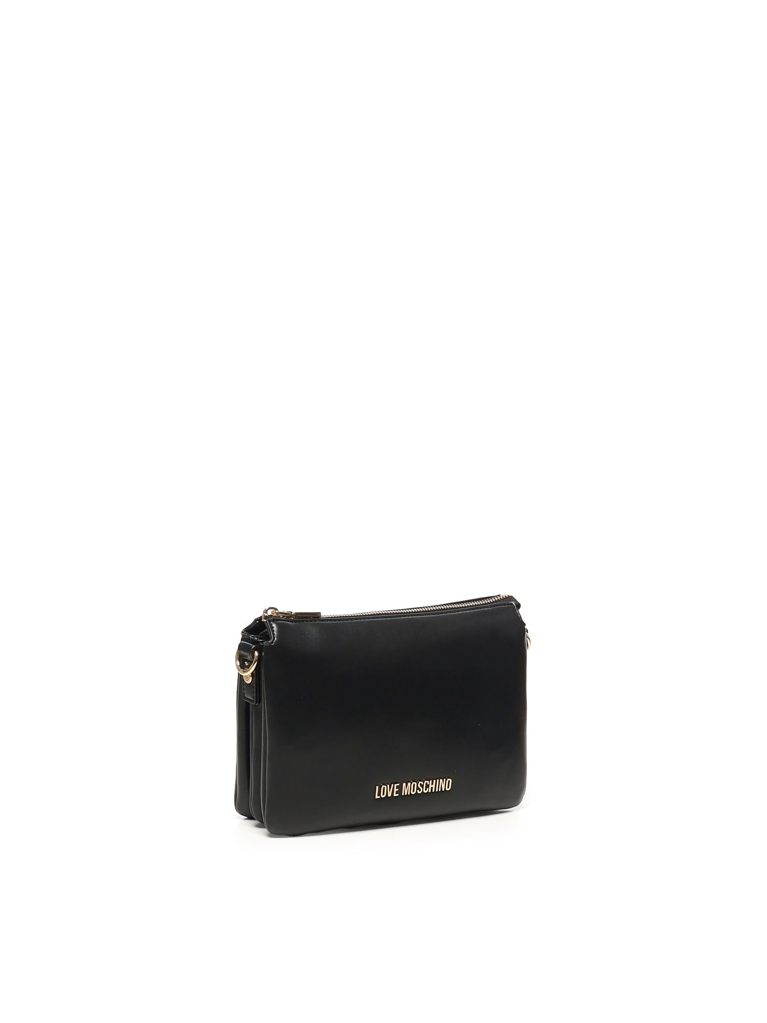 Borsa a tracolla con logo<BR/> JC4075PP1NLF0 000 LOVE MOSCHINO 