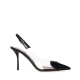 Slingback Le Coeur in vernice AA3E083CK150 999 ALAIA 