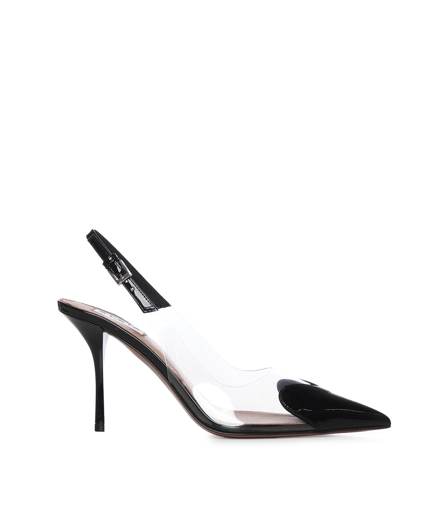 Slingback Le Coeur in vernice AA3E083CK150 999 ALAIA 