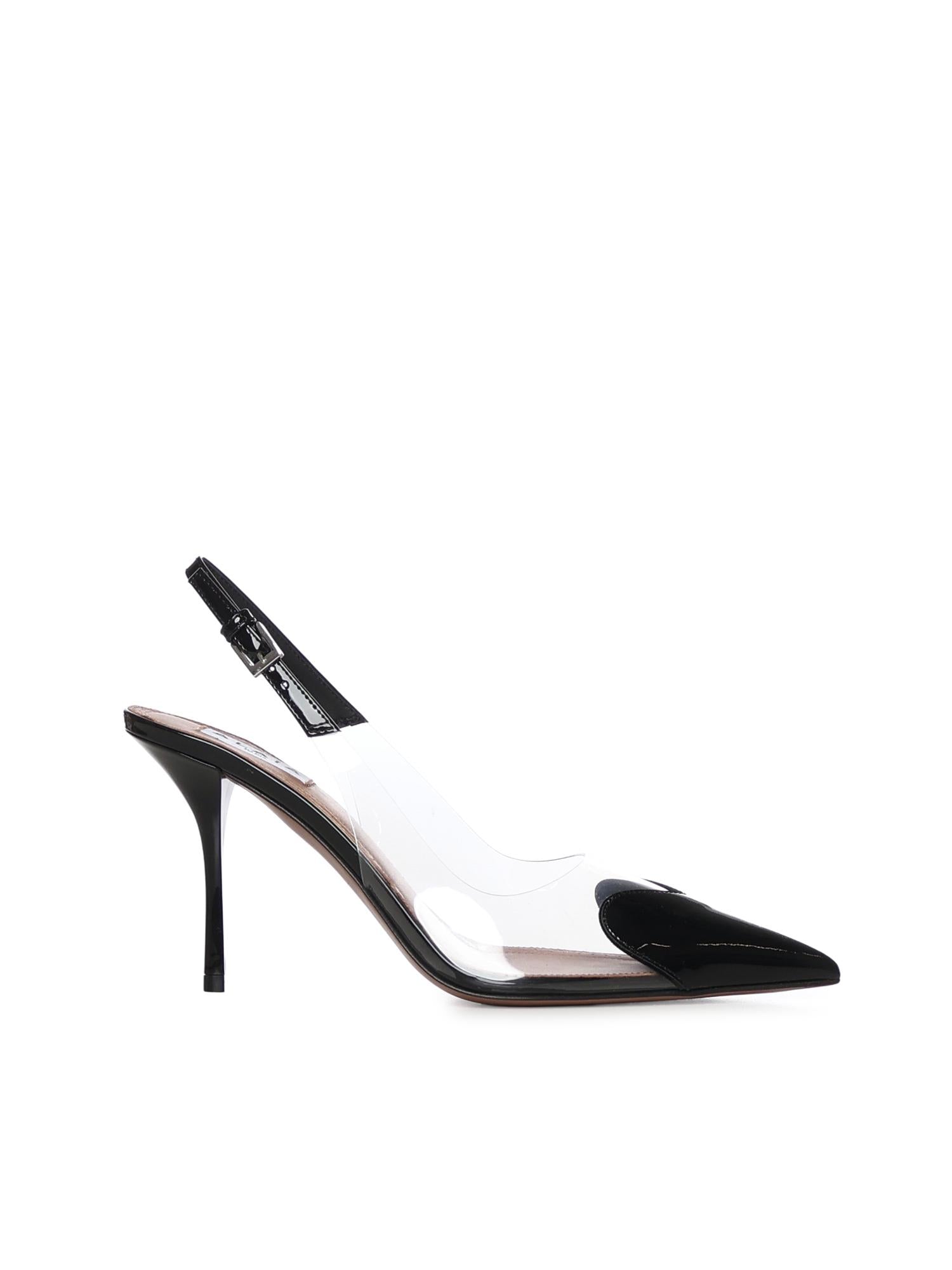 Slingback Le Coeur in vernice AA3E083CK150 999 ALAIA 