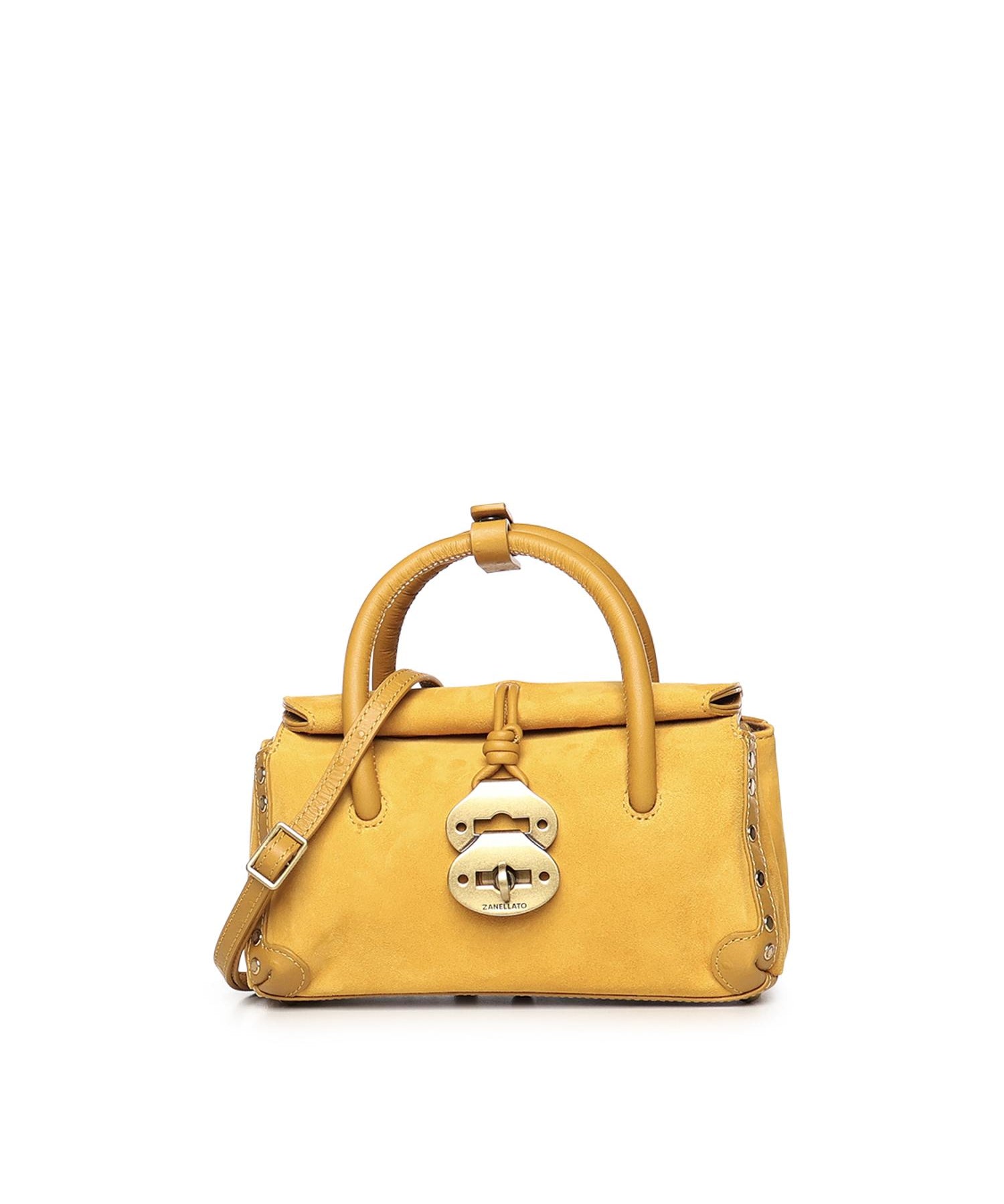 Borsa Dotta® Baby in pelle Zashmere® e cactus 070800 2270000Z1029 ZANELLATO 