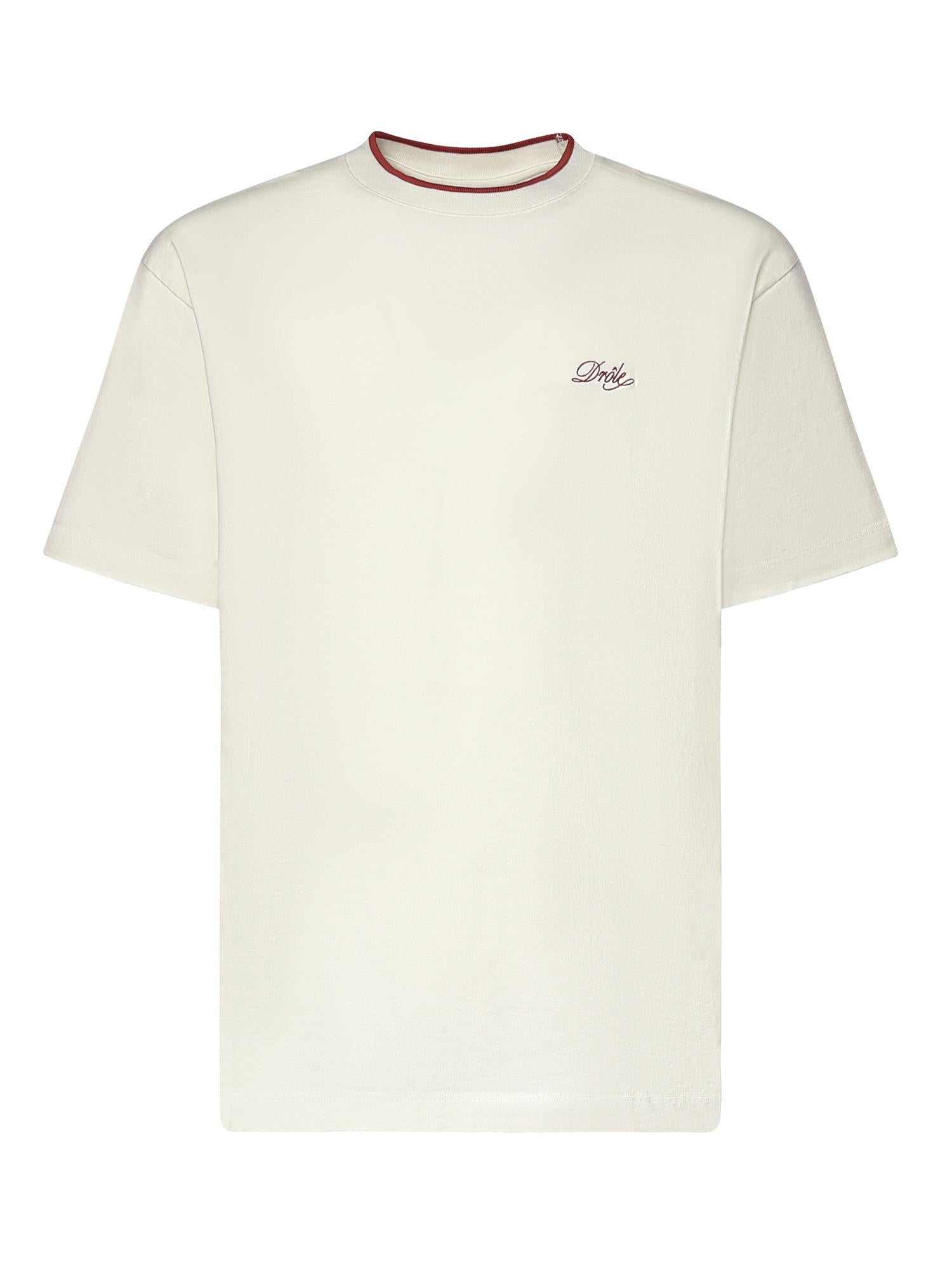 T-shirt Drôle Bellissima in cotone KTS318CO248 OW Drôle de Monsieur 
