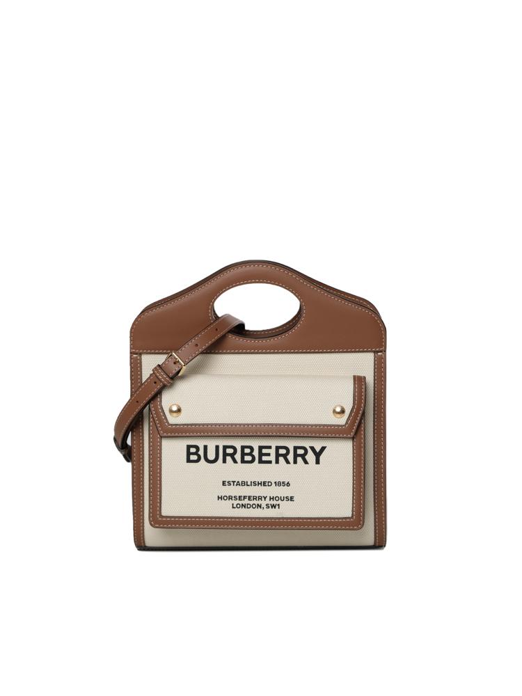 Mini bag Pocket con logo 8039361 A1395 BURBERRY 