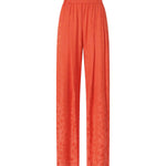 Pantaloni in jacquard floreale 106802 A3ANA99 PINKO 