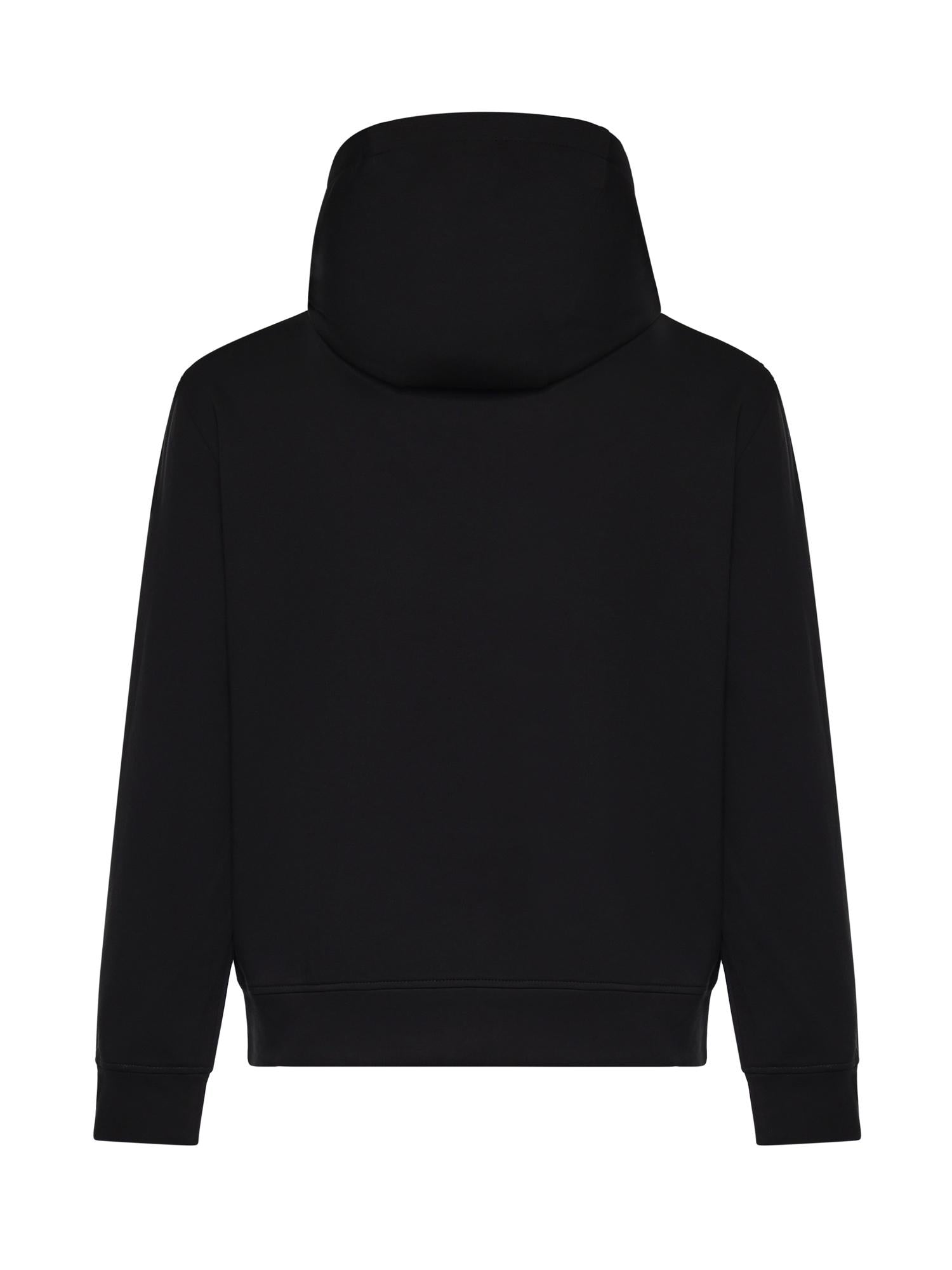 Felpa in double jersey con logo EM004538 AF10013UC001 EMPORIO ARMANI 