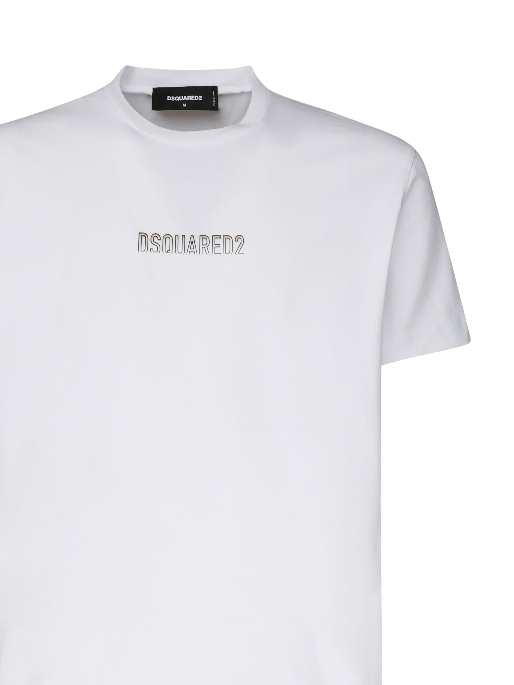 T-shirt Cool fit outline logo S74GD1415 D20020100 DSQUARED2 