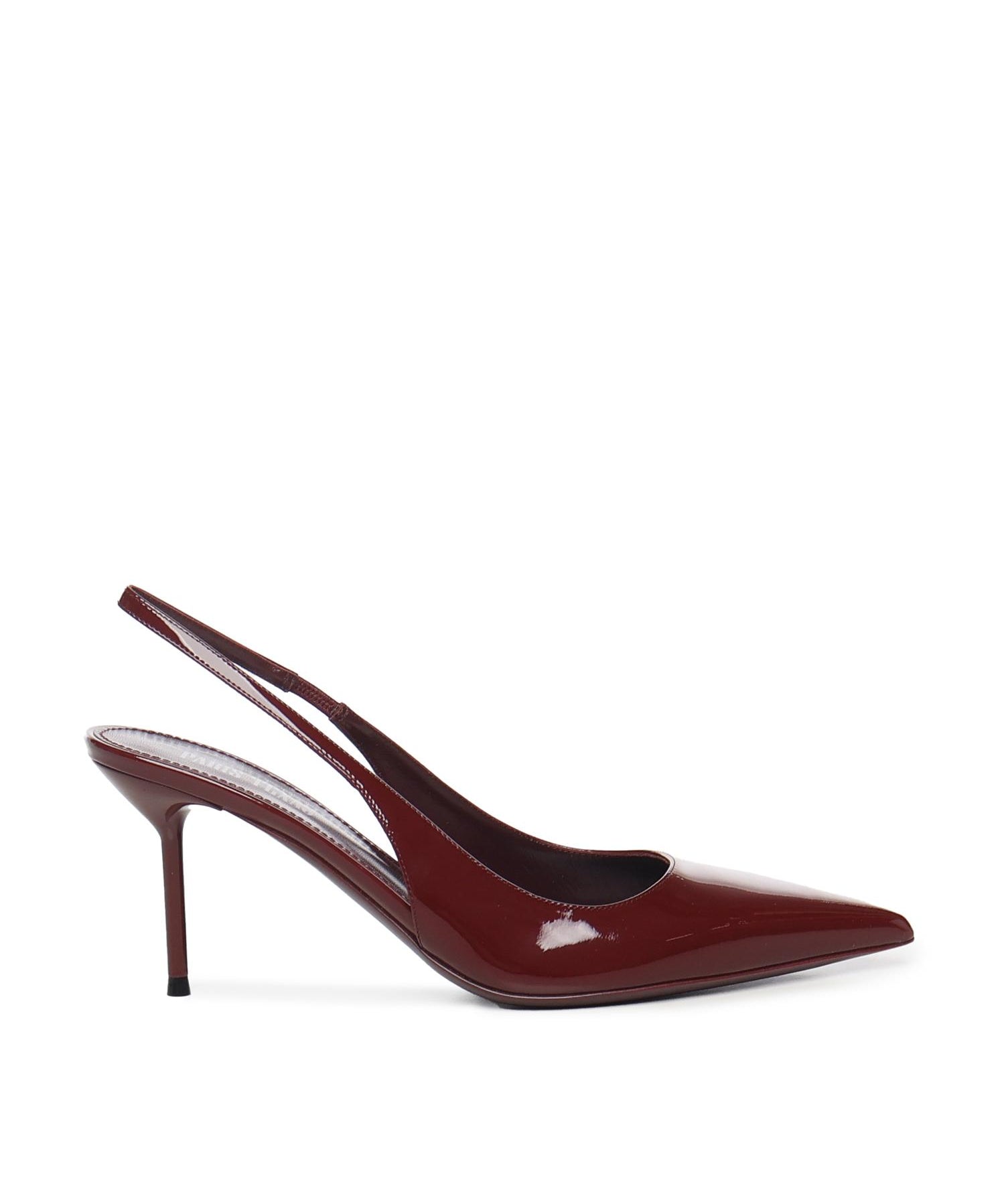 Slingback Lidia in vernice PX1635XVN01 ROUGE NOIR PARIS TEXAS 