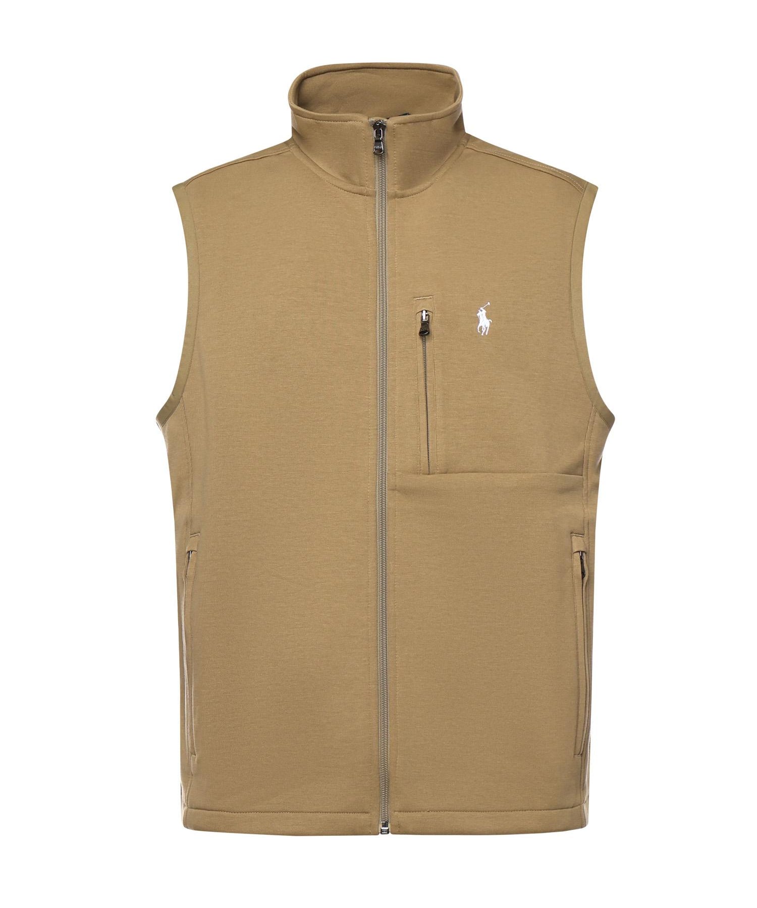 Gilet in misto cotone con logo 710934621 500 POLO RALPH LAUREN 