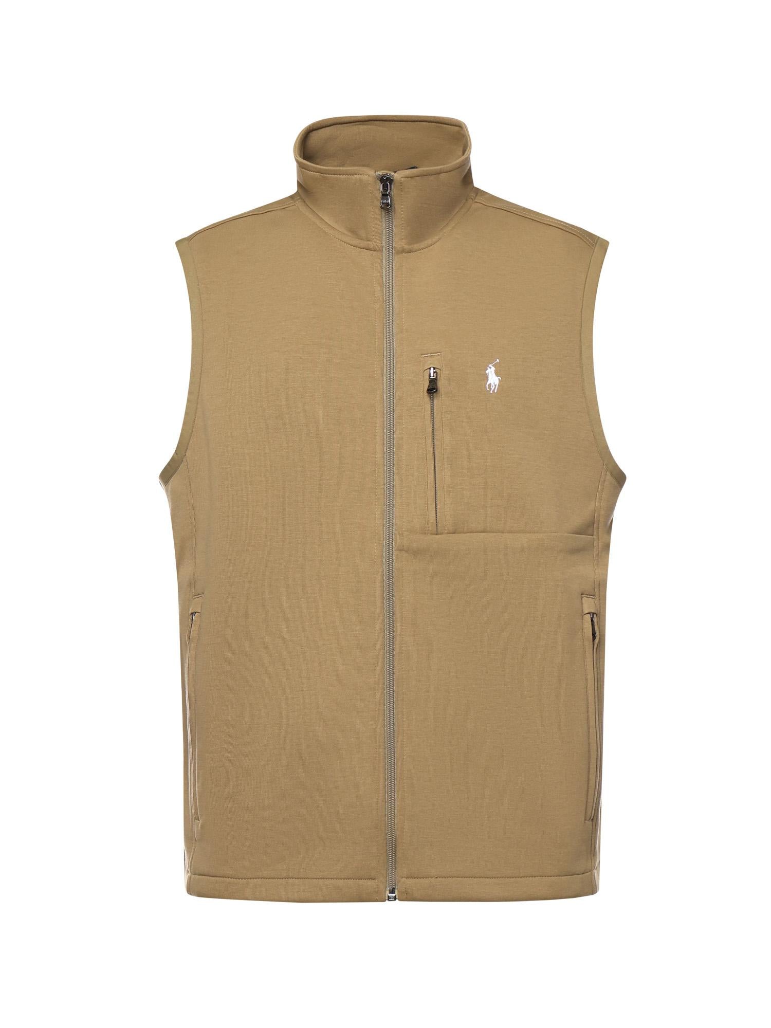 Gilet in misto cotone con logo 710934621 500 POLO RALPH LAUREN 