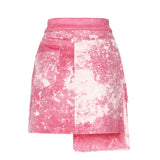 Minigonna asimmetrica Batik AUW4TAL PINK BATIK ALBERTO AUDENINO 