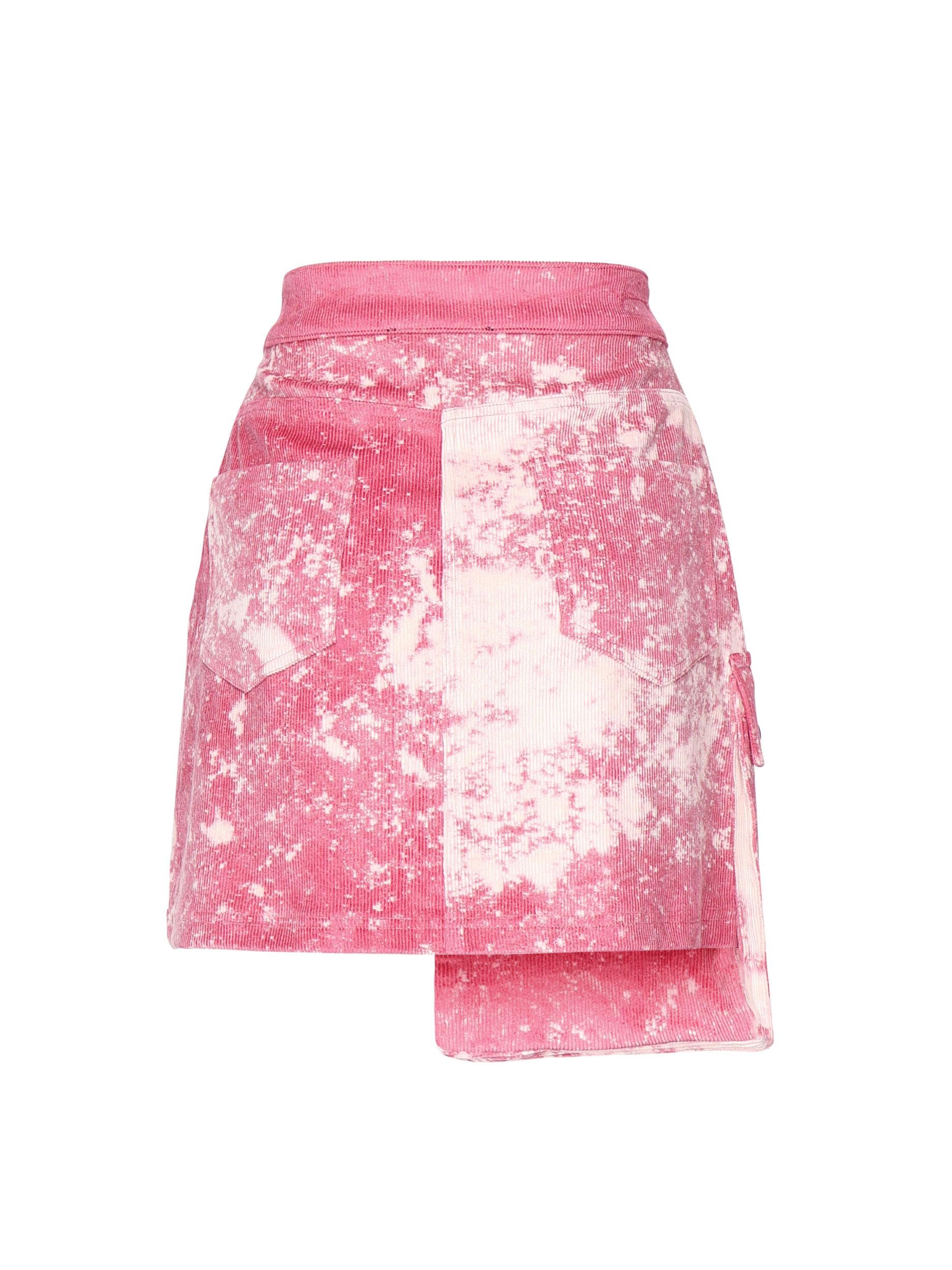 Minigonna asimmetrica Batik AUW4TAL PINK BATIK ALBERTO AUDENINO 