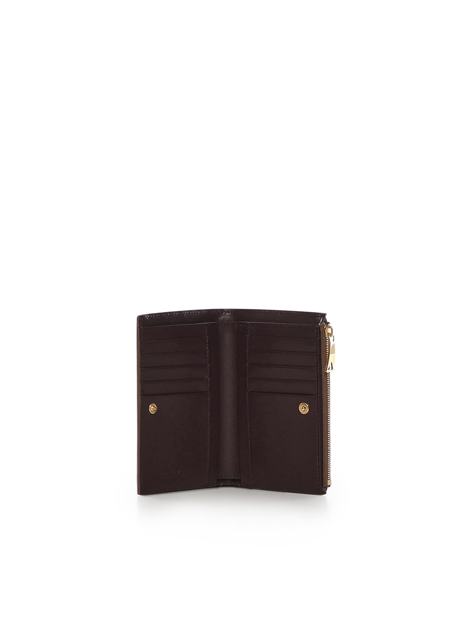 Portafoglio Intrecciato bi-fold in pelle 749940 VCPP62836 BOTTEGA VENETA 