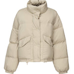 Piumino in nylon con logo ML1111 158AF0036 MIU MIU 