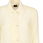 Camicetta leggera linea bomber in georgette 104787 A21FD22 PINKO 