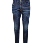 Jeans Skater in denim di cotone S74LB1316 S30342470 DSQUARED2 