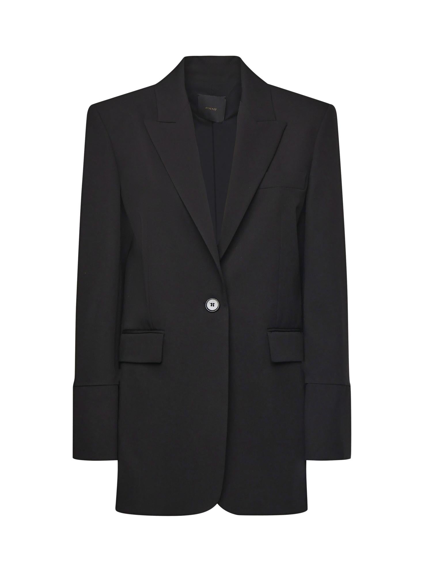 Blazer monopetto 105663 A18EZ99 PINKO 