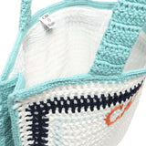 Tote bag Atlantis in crochet AS25BAG132 01 CASABLANCA 