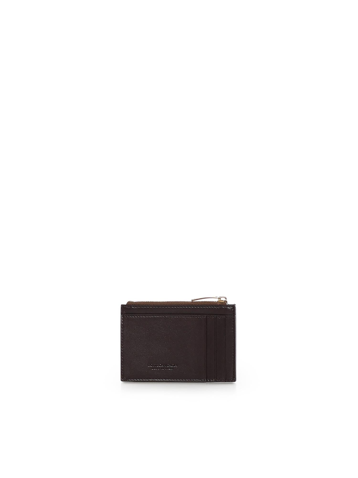 Portacarte Intrecciato con zip 806032 V1G132863 BOTTEGA VENETA 