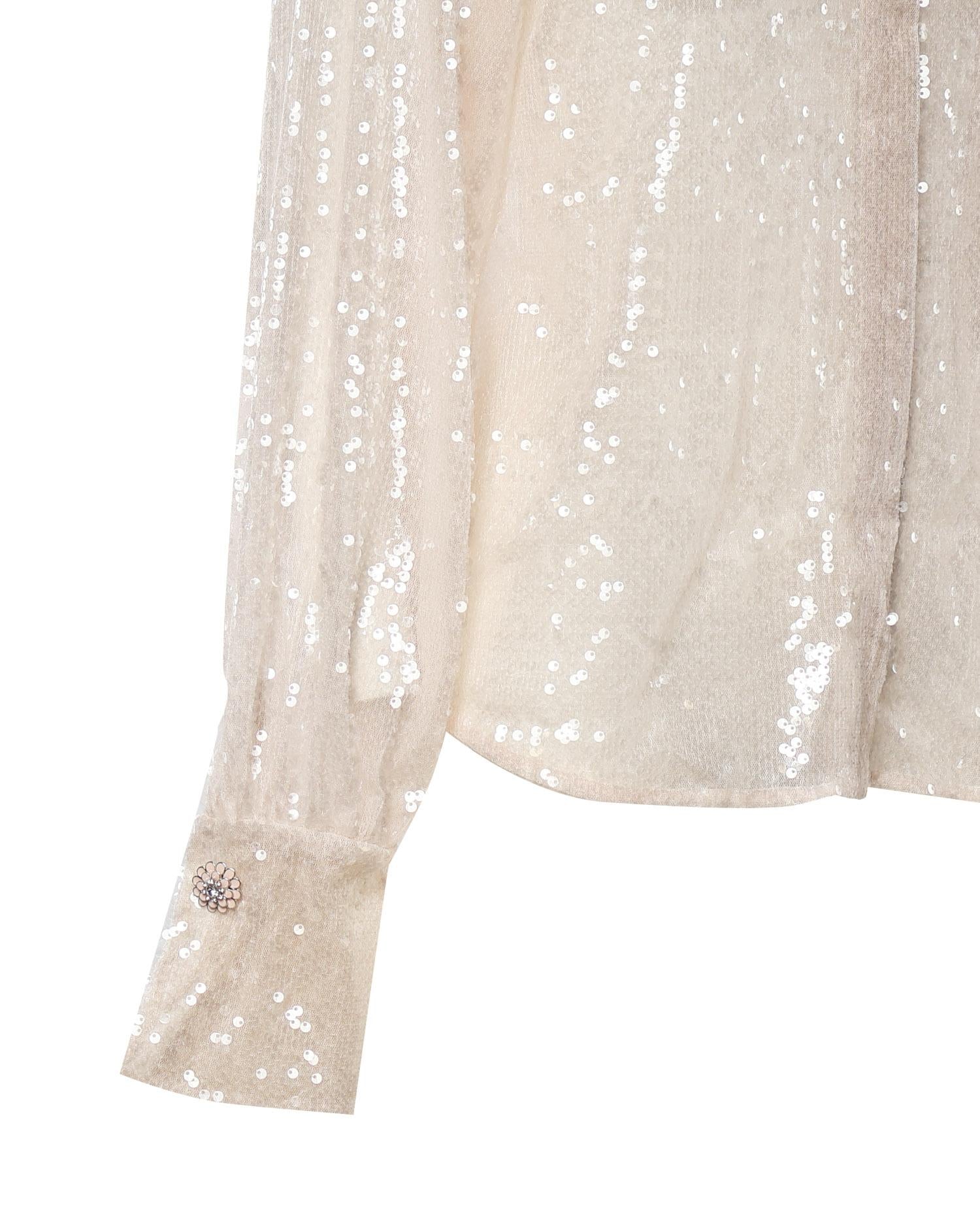 Camicia Orlena con paillettes GLSS26SH02  GALIA LAHAV 