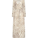 Abito animalier lungo 5GGK08 7314AP1LY MARCIANO BY GUESS 