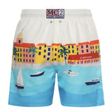 Costume da bagno con stampa GUS0009 01079L MC2 SAINT BARTH 