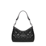 Borsa trapuntata con logo<BR/> JC4152PP1MLA0 00B LOVE MOSCHINO 