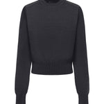 Maglione con logo ricamato 25HSWW00632AK00299 970 JACQUEMUS 