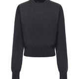 Maglione con logo ricamato 25HSWW00632AK00299 970 JACQUEMUS 