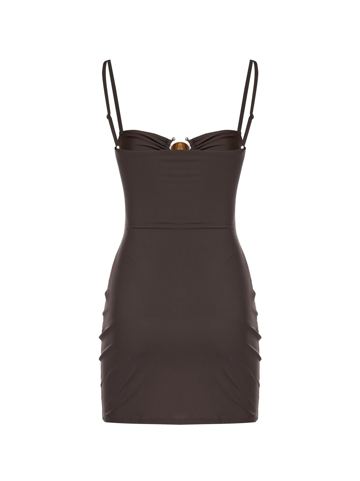 Mini abito in lycra 25047367 UMBER CHRISTOPHER ESBER 