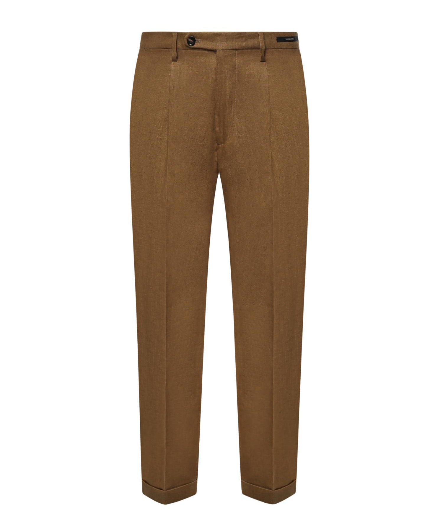 Pantalone Tk America in lino MCFRK3259S26 172 MICHAEL COAL 