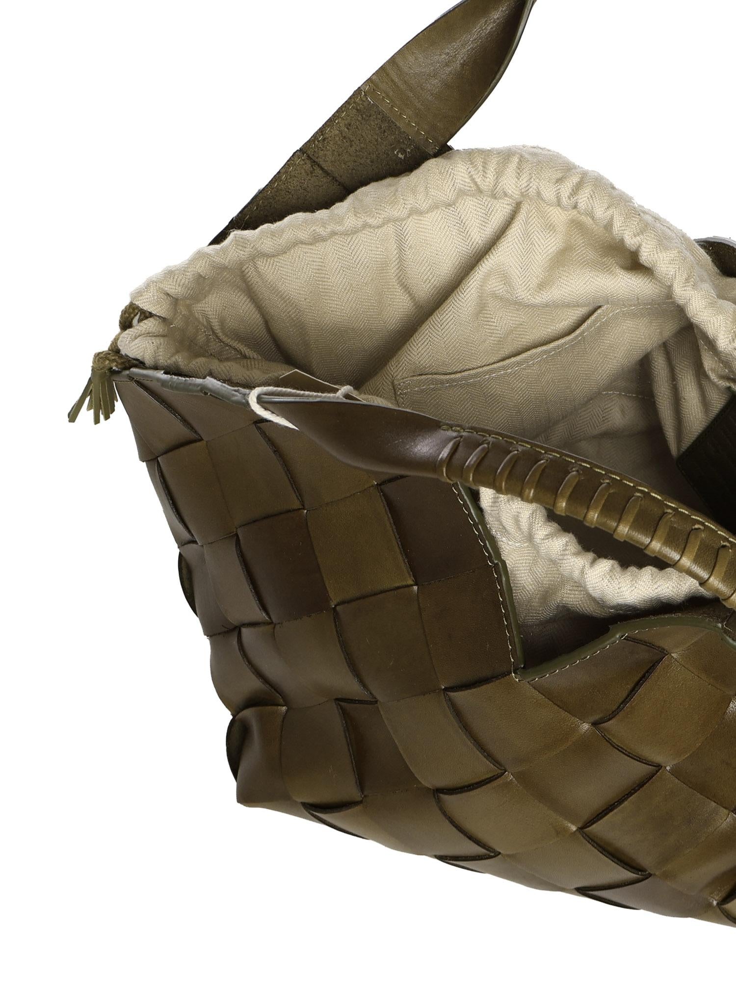 Borsa Botteghe in pelle 8108 KAKI DRAGON DIFFUSION 