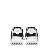 Sneakers raptor 1 in pelle<BR/> RAPTOR1 NAPPABLACK/WHITE GIULIANO GALIANO 