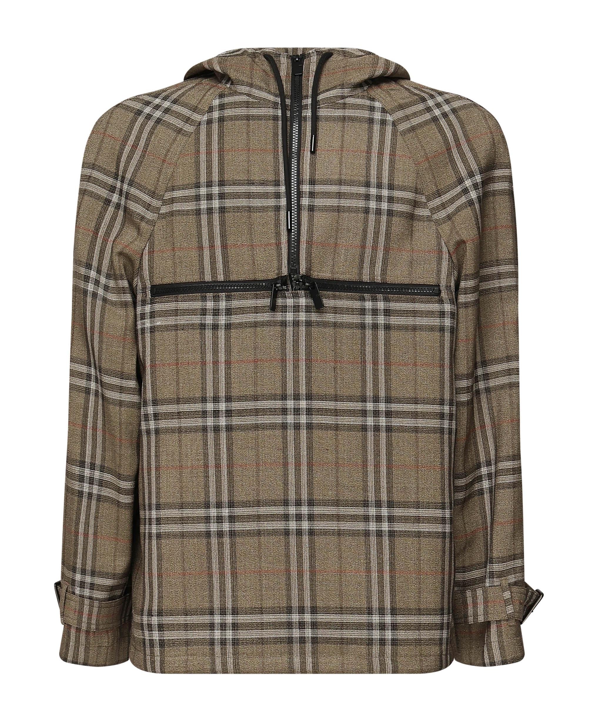 Giacca in misto seta Check 8108324 C1846 BURBERRY 