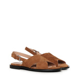 Sandali Étoile Cross in suede A57268 LAND CARMENS 