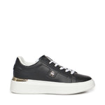Sneakers in pelle con monogramma<BR/> FW0FW08631 BDS TOMMY HILFIGER 