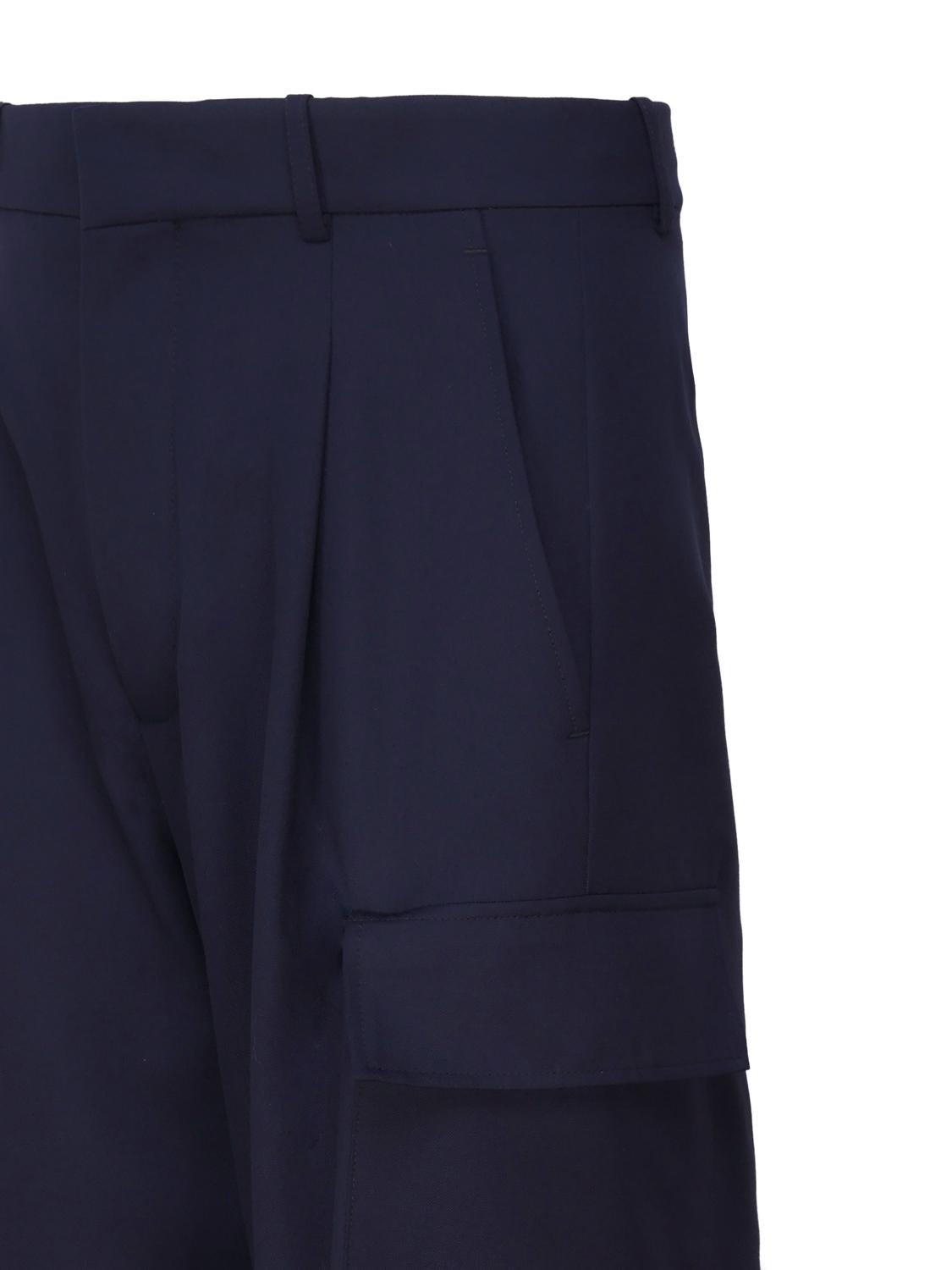 Pantaloni Laine in misto lana D-BP148-PL127 -NY Drôle de Monsieur 