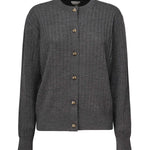 Cardigan in lana a coste 835337 V5L701370 BOTTEGA VENETA 