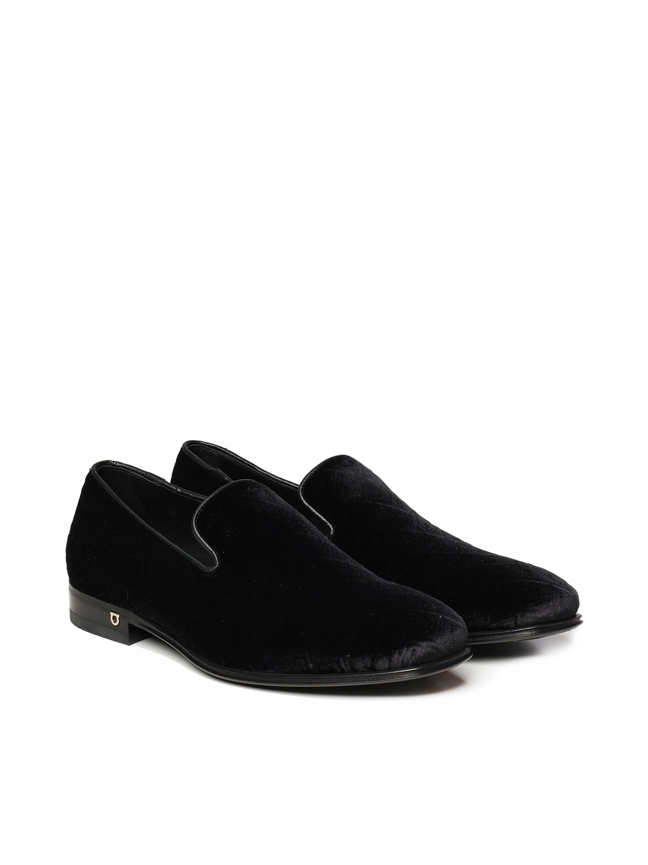 Mocassini in velluto 029609 778619001 FERRAGAMO 