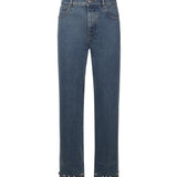 Jeans in denim con cabochons 7V3DE05P B0W558 VALENTINO GARAVANI 