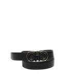 Cintura Gancini in pelle di vitello<BR/> 67A254 780266019 FERRAGAMO 