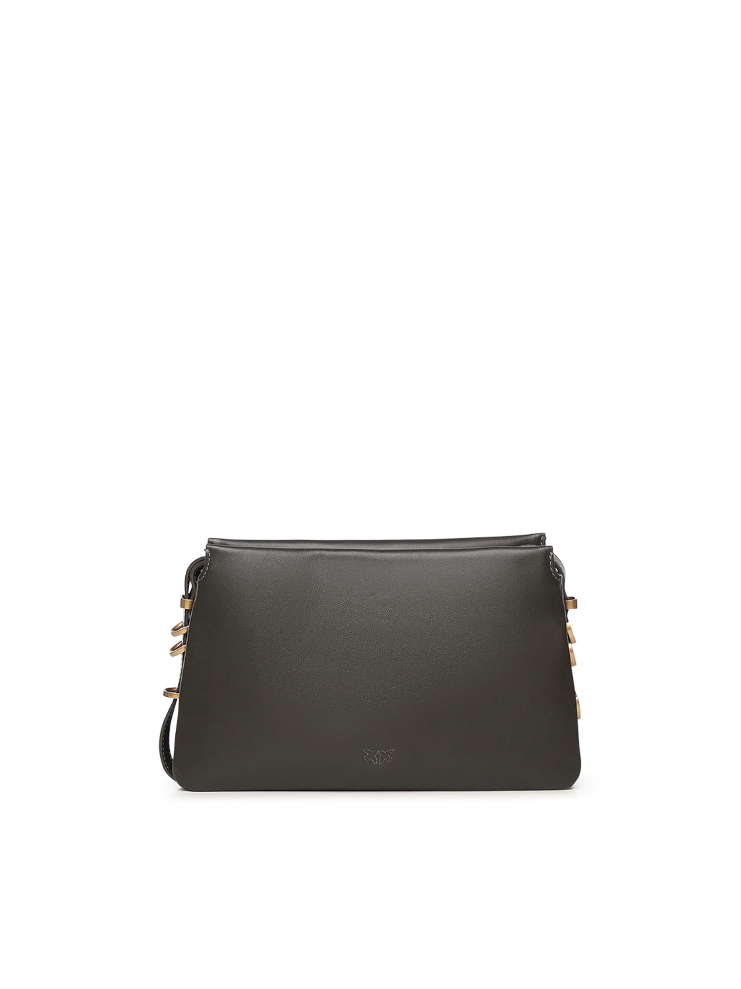 Borsa a tracolla Mini One, Two, Three Bag in pelle 105883 A0QOK35Q PINKO 