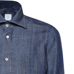 Camicia in lyocell e lino M75CAMK08TES0M146 11 ELEVENTY 