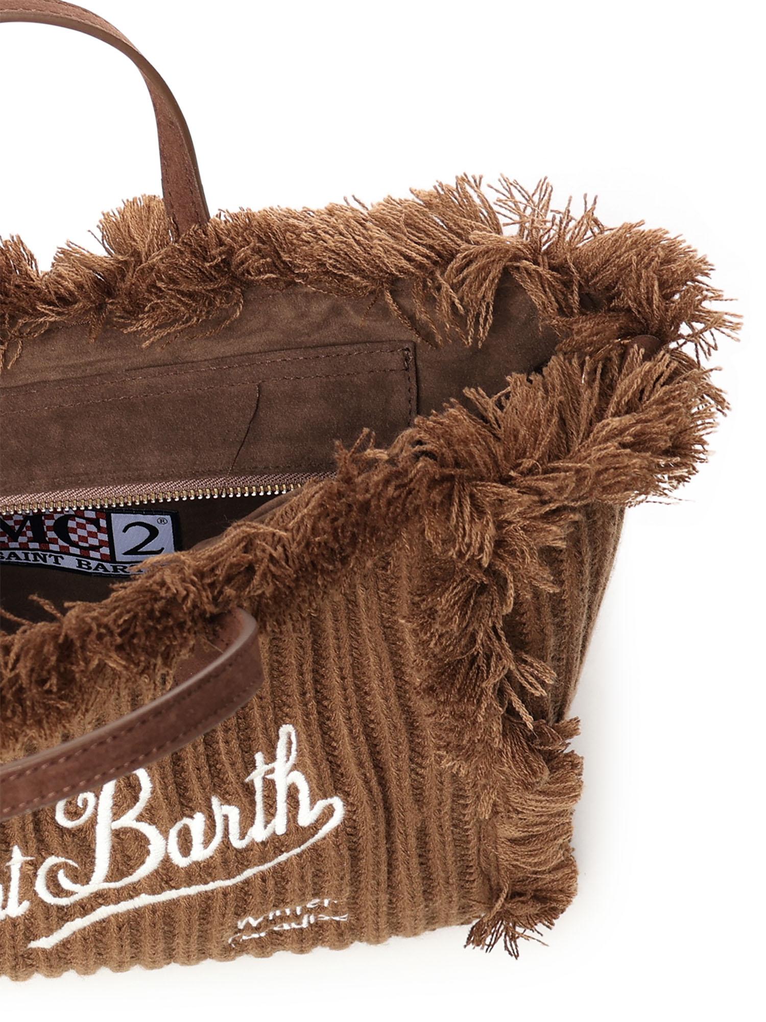 Borsa a mano Colette Wool Rib a trecce COL0039 01042I MC2 SAINT BARTH 